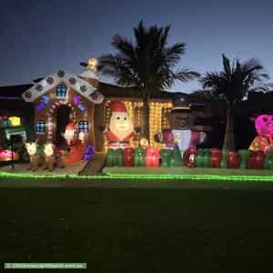 Christmas Light display at 3 Pangana Drive, Point Cook