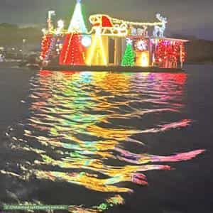 Christmas Light display at  Yamba Road, Yamba