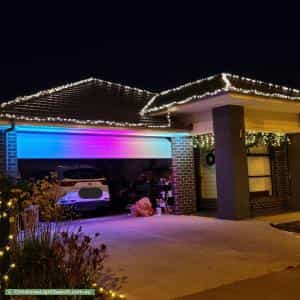 Christmas Light display at 124 Douglas Drive, Munno Para