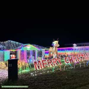 Christmas Light display at 11 Tierney Street, Muswellbrook