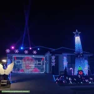 Christmas Light display at 32 Tamborine Street, South Ripley