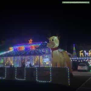 Christmas Light display at  4 Myra Street, Cessnock