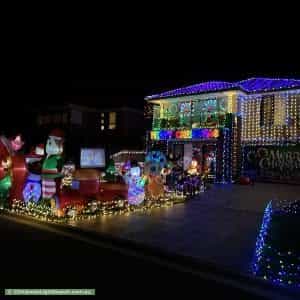Christmas Light display at  Florence Street, Mount Martha