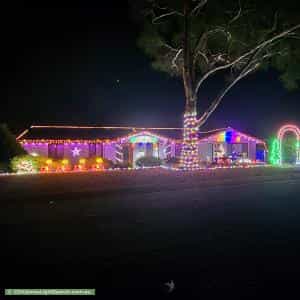 Christmas Light display at 29 Cuthbert Circuit, Wanniassa