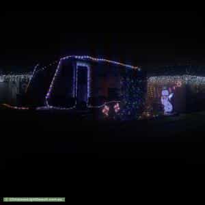 Christmas Light display at  Lilyvale Street, Mansfield