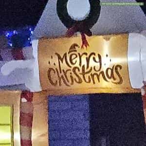 Christmas Light display at  Tasos Drive, Munno Para West
