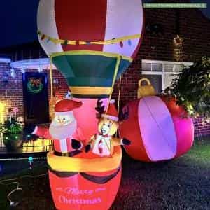 Christmas Light display at 61 Bishop Street, Oakleigh
