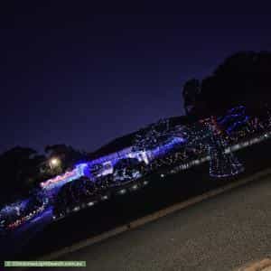Christmas Light display at 9 Malara Street, Waramanga