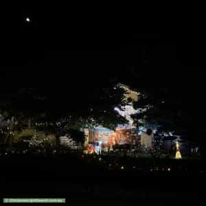 Christmas Light display at 4 Trussell Place, Kambah