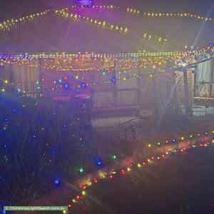 Christmas Light display at 29 Ashton Rise, Huntfield Heights