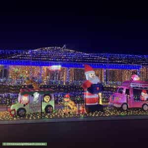 Christmas Light display at 22 Minchin Turn, Baldivis
