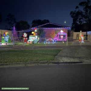 Christmas Light display at 15 Consedine Court, Corio