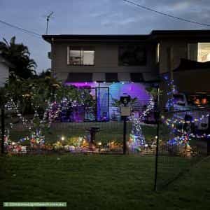 Christmas Light display at 5 Gunungai Drive, Slacks Creek
