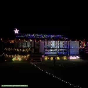 Christmas Light display at 150 Samarai Road, Whalan