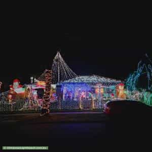 Christmas Light display at 9 Oberon Drive, Carrum Downs