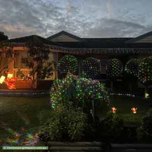 Christmas Light display at 9 Wordsworth Drive, Berwick