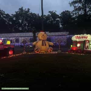 Christmas Light display at 44-48 Pioneer Drive, Logan Village