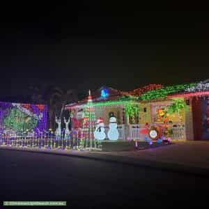 Christmas Light display at 6 East Road, Pearsall