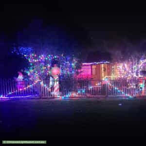 Christmas Light display at 27 Lawson Street, Campbelltown