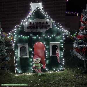 Christmas Light display at 30 Richardson Drive, Mornington