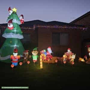 Christmas Light display at 15 Vicliffe Avenue, Campsie