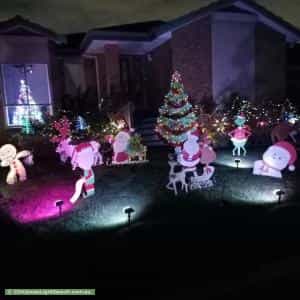 Christmas Light display at 78 Telopea Crescent, Mill Park