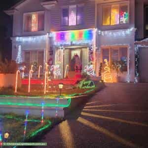 Christmas Light display at 6 Holmes Court, Flagstaff Hill