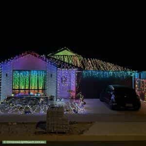 Christmas Light display at 31 Daffodil Way, Karnup