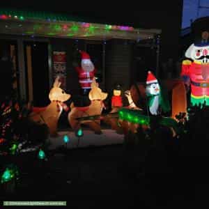 Christmas Light display at  Warralily Boulevard, Armstrong Creek