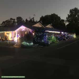 Christmas Light display at 6 Kenton Valley Road, Lobethal