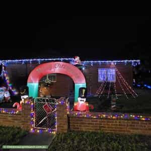 Christmas Light display at 33 Campbell Street, Queanbeyan