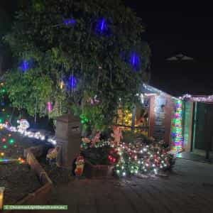 Christmas Light display at 23 Parken Court, Noarlunga Downs