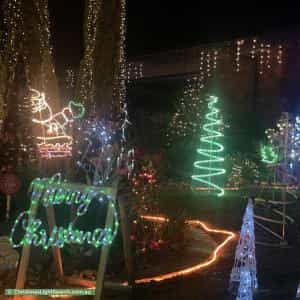Christmas Light display at 3 Paulo Street, Tarneit