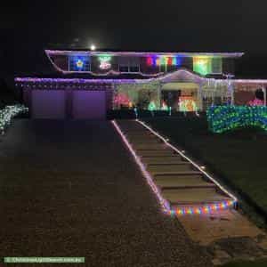 Christmas Light display at  Penrhyn Place, Castle Hill