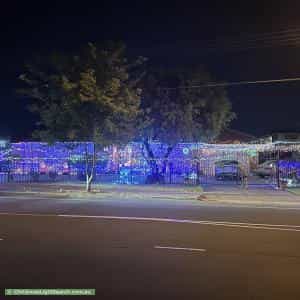 Christmas Light display at 150 Gorge Road, Newton
