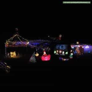 Christmas Light display at 21 Eden Place, Tuncurry