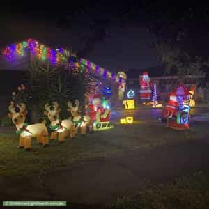 Christmas Light display at  Towt Court, Rowville