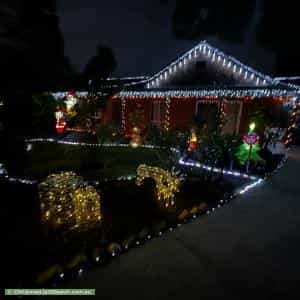Christmas Light display at 3 Joseph Street, Ringwood East