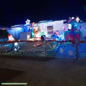 Christmas Light display at 29 Bombay Street, Oaklands Park