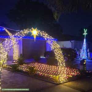 Christmas Light display at 15 McBryde Crescent, Wanniassa