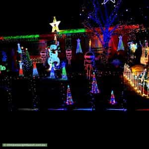 Christmas Light display at 20 Sorrento Parade, Hayborough