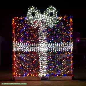 Christmas Light display at  Kanji Loop, Atwell
