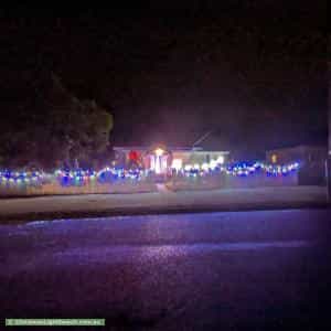 Christmas Light display at 23 Durundur Street, Woodford