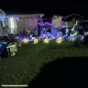 Christmas Light display at 56 Newman-Morris Circuit, Oxley