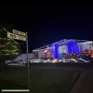 Christmas Light display at 109 Sanctuary Drive, Kialla
