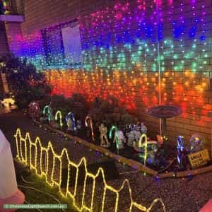 Christmas Light display at 16 Bordeaux Street, Eight Mile Plains