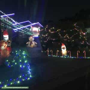 Christmas Light display at  Patrick Close, Greensborough