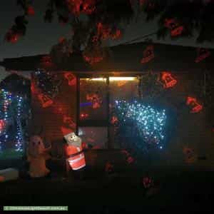 Christmas Light display at 12 Vandeven Court, Ferntree Gully