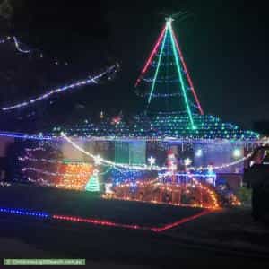 Christmas Light display at 17 Gladswood Avenue, South Penrith
