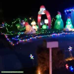 Christmas Light display at 32 Landstrom Quadrant, Kilsyth